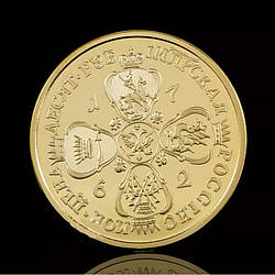 Сувенір монета 10 рублів 1762 року Перепутка — монета з помилкам чекана PROOF