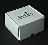 Чоловічий ремінь SHVIGEL 10084 шкіряний чорний, фото 3