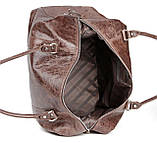 Сумка дорожня SHVIGEL 00905 Коричнева, фото 7