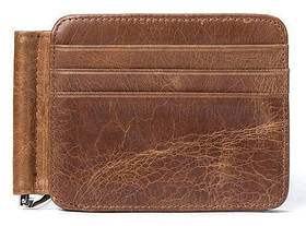 Затискач для купюр Vintage 14929 Коричневий