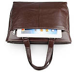 Сумка чоловіча Vintage 14399 Коричнева, фото 6