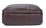 Сумка чоловіча Vintage 14744 Коричнева, фото 2