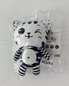 М'яке Брязкальце Котик (А0658) Akuku