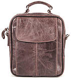 Сумка SHVIGEL 00874 шкіряна Коричнева, фото 2