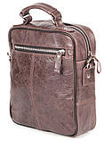 Сумка SHVIGEL 00874 шкіряна Коричнева, фото 4