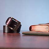 Чоловічий ремінь classic Vintage 20223 Чорний, фото 6