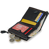 Гаманець універсальний Vintage 14683 Чорний, фото 5