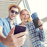 Обкладинка на паспорт SHVIGEL 13837 Чорний, фото 5