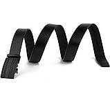 Ремінь чоловічий з автоматичною пряжкою мозаїка Vintage 20299 Чорний, фото 7