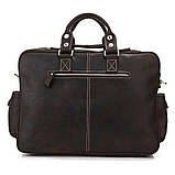 Сумка чоловіча Vintage 14052 Коричнева, фото 4