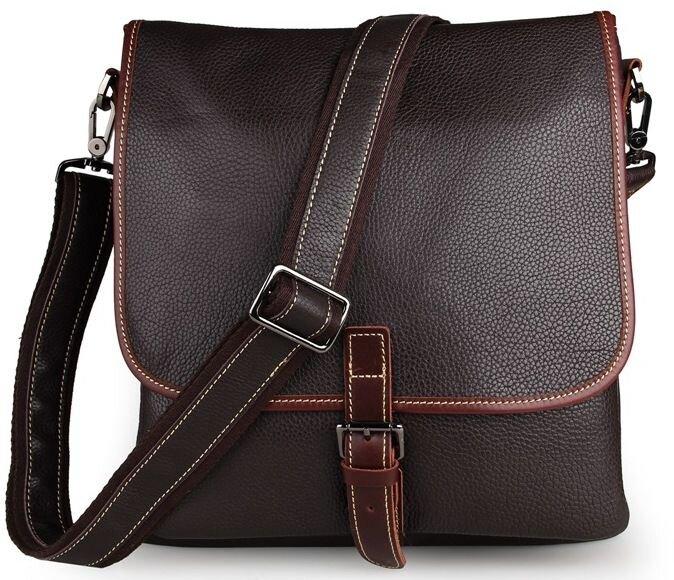 Сумка чоловіча Vintage 14257 Чорна, фото 1