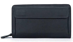 Клатч чоловіча з натуральної шкіри Vintage 14833 Чорний