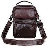 Сумка чоловіча Vintage 14435 Коричнева, фото 2