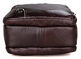 Сумка чоловіча Vintage 14435 Коричнева, фото 6