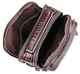 Сумка чоловіча Vintage 14435 Коричнева, фото 10