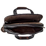 Сумка текстильна для ноутбука Vintage 20182 Чорна, фото 6