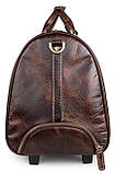 Сумка дорожня Vintage 14254 на колесах Коричнева, фото 6