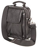 Сумка SHVIGEL 00875 з високоякісної шкіри Чорна, фото 5