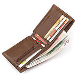 Чоловічий гаманець ST Leather 18353 (ST-1) НОВИНКА Коричневий, фото 6