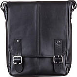 Сумка чоловіча SHVIGEL 11040 Чорна, фото 2