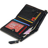 Гаманець універсальний Vintage 14683 Чорний, фото 6