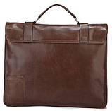 Портфель Vintage 14208 Коричневий, фото 2