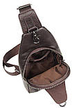 Сумка чоловіча через плече Vintage 14952 Коричнева, фото 5