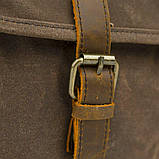 Сумка-портфель на плече Vintage 20116 Коричнева, фото 8