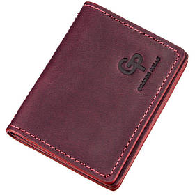Обкладинка для водійських прав шкіряна GRANDE PELLE 11192 Бордова
