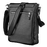 Сумка SHVIGEL 11079 шкіряна Чорна, фото 2