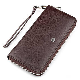 Гаманець жіночий ST Leather 18418 (ST45-2) шкіряний Коричневий