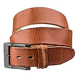 Ремінь чоловічий Vintage 20071 Рудий, фото 2