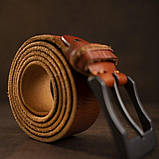 Ремінь чоловічий Vintage 20071 Рудий, фото 7