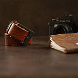 Ремінь чоловічий Vintage 20071 Рудий, фото 8