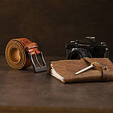 Ремінь чоловічий Vintage 20071 Рудий, фото 9