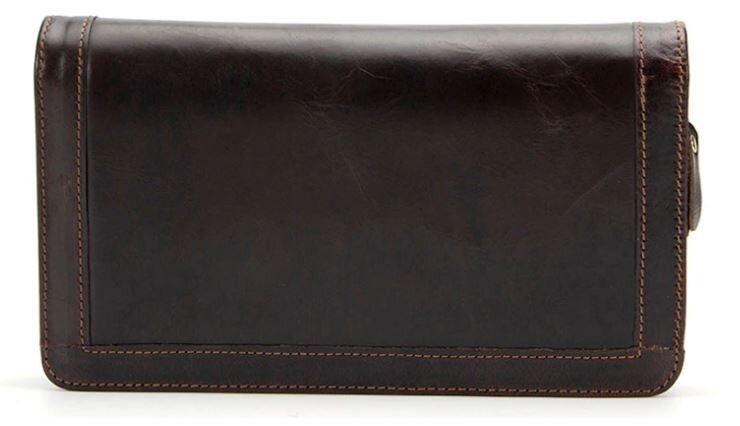 Клатч чоловічий з ременем Vintage 14679 Коричневий, фото 1
