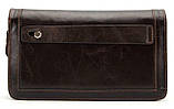 Клатч чоловічий з ременем Vintage 14679 Коричневий, фото 2