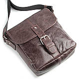 Сумка SHVIGEL 00855 з натуральної шкіри Коричнева, фото 8