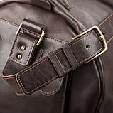 Сумка дорожня Grande Pelle 11044 Коричнева, фото 7