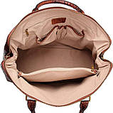 Сумка дорожня Vintage 14397 Коричнева, фото 10
