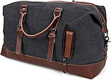 Сумка дорожня Vintage 14581 Сіра, фото 6