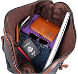 Сумка дорожня Vintage 14581 Сіра, фото 8