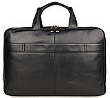 Сумка чоловіча Vintage 14379 Чорна, фото 8