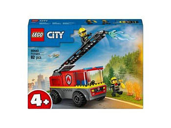 Конструктор Пожежна машина зі сходами 82 деталі 60463 G-Rich