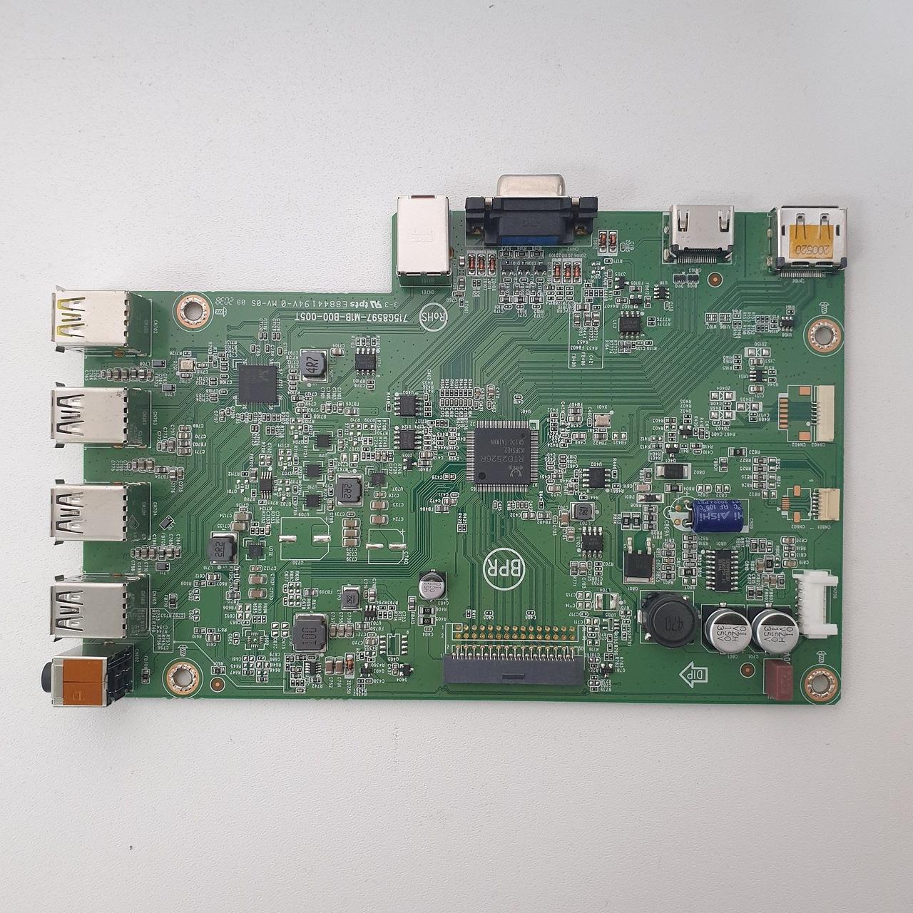 Материнська плата монітора Lenovo T22i-10 (715G8597-M1B-B00-005T) "Б/У"