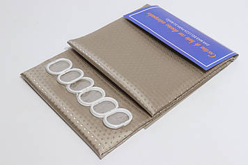 Шторка для ванної широка 240x180 см однотонна капучіно 5314/cappuccino