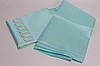 Шторка для ванної широка 240x180 см однотонна бірюзова 5314/turquoise, фото 3
