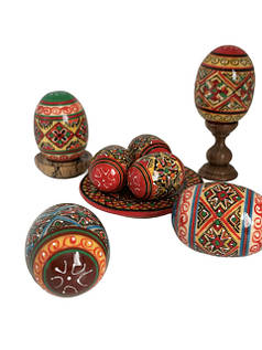 Українська дерев'яна писанка