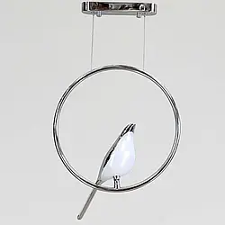 Підвіс Led з пташкою Artlight 9W колір Хром 81993/1CH