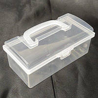 12x5,5x5см пластикова тара (валіза, органайзер) для рукоділля та шиття